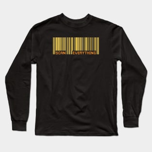 Scan Everything Amazonian Barcode Long Sleeve T-Shirt